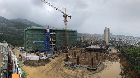区社会福利中心项目预计今年10月竣工
